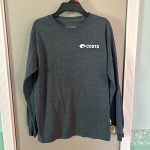 Costa Charcoal Graphic Tee